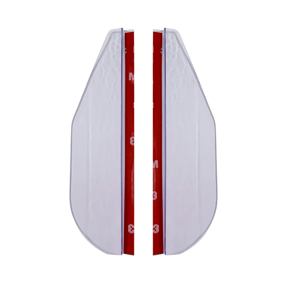 Car Rearview Mirror Rain & Sun Visors – Waterproof Protective Covers (Set of 2)