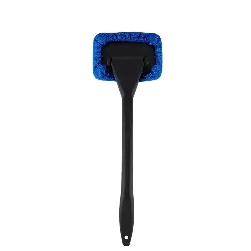 Windshield Interior Cleaning Tool - Long Handle Microfiber Wiper