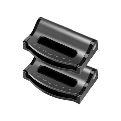 Seat Belt Buckle Clips 2-Pack - Anti-Slip Safety Stoppers