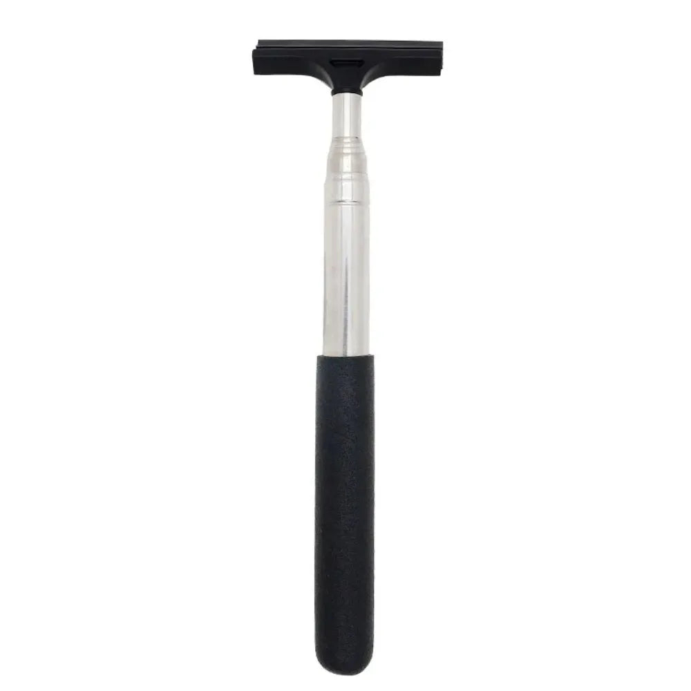 Telescopic Windshield Cleaning Tool - Extendable Mirror & Glass Wiper