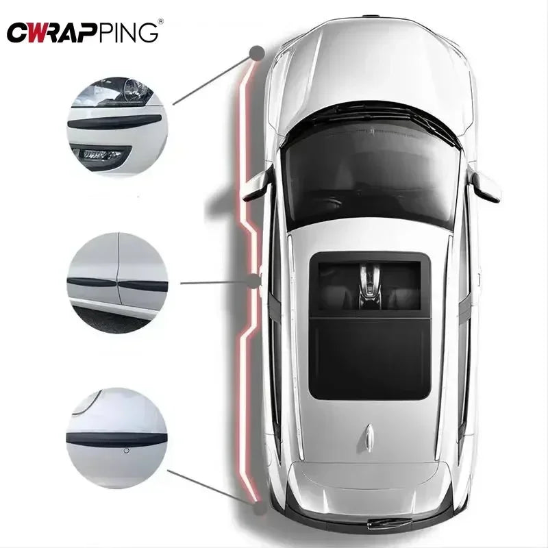 Bumper Corner Protector Guards - Universal Anti-Collision Strips (4-6 Pack)