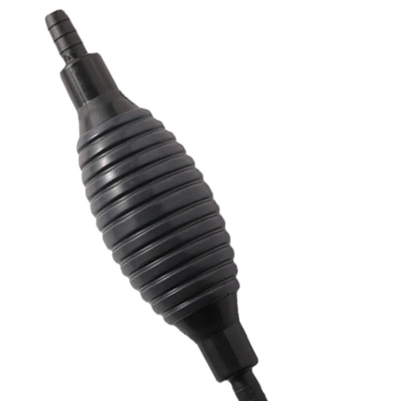 Manual Fuel Transfer Siphon Pump - Hand-Operated Gas & Oil Transfer Tool for Cars & Equipment