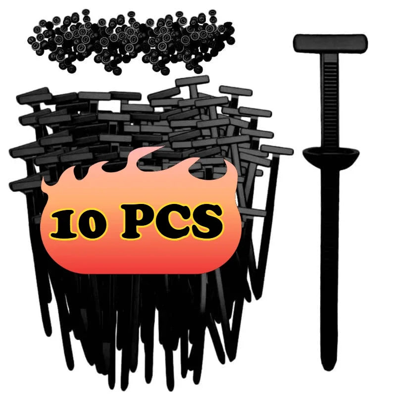 Nylon Cable Ties - Self-Locking Zip Ties for Automotive & General Use