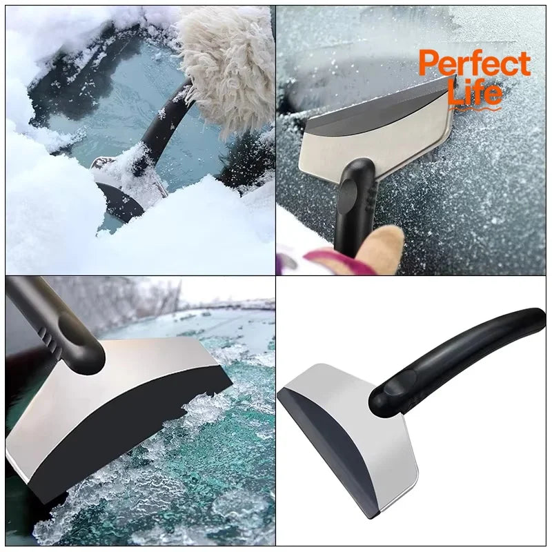 Stainless Steel Ice Scraper - Clear Your Windshield Fast