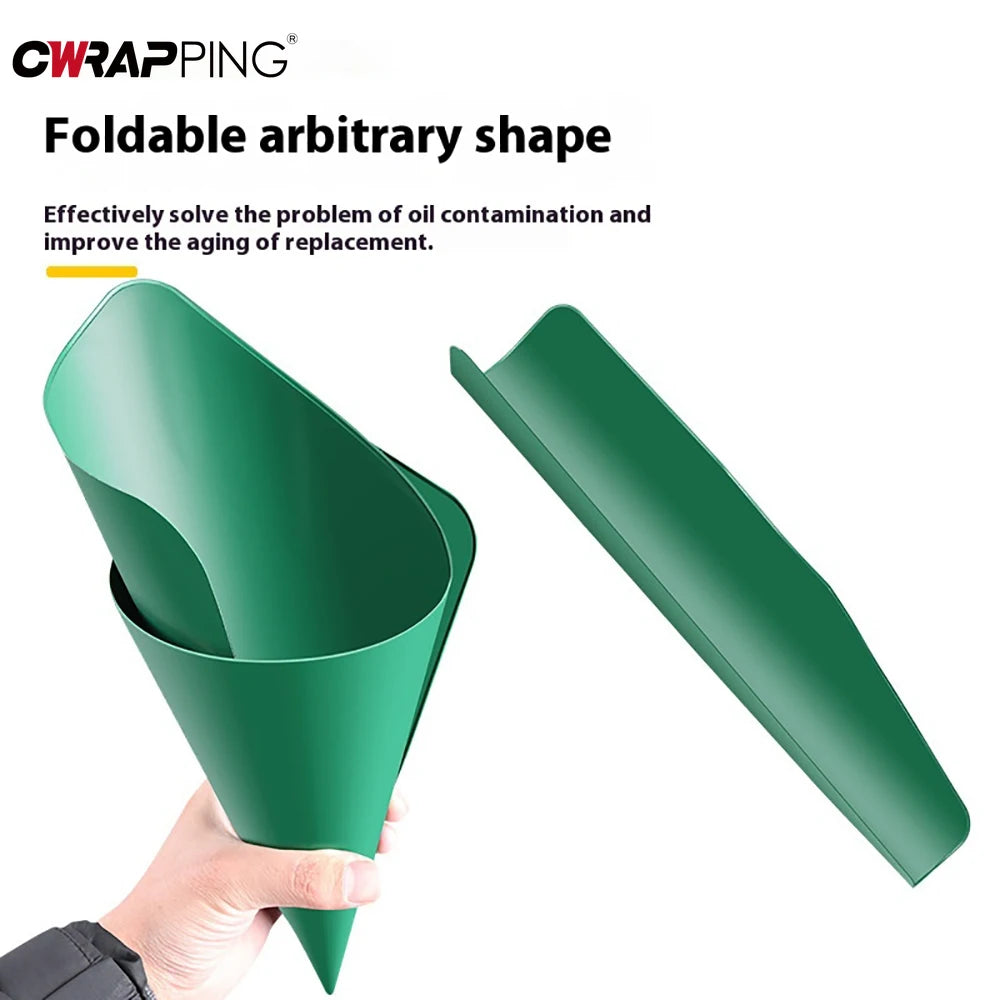 Flexible Oil Draining Funnel - Universal Car & Motorcycle Tool