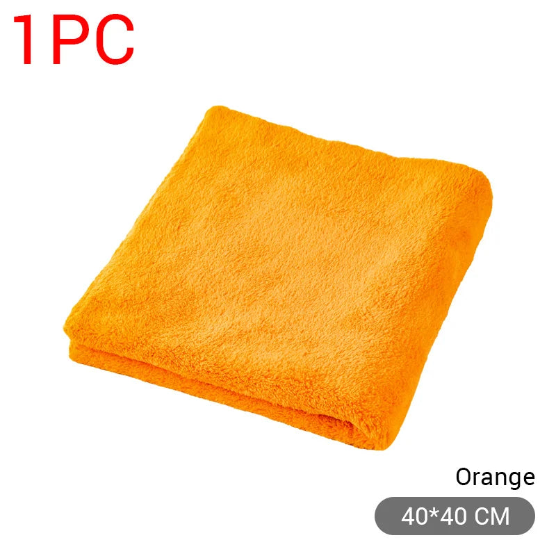 Premium Microfiber Car Detailing Towels - Ultra-Absorbent Drying Cloths