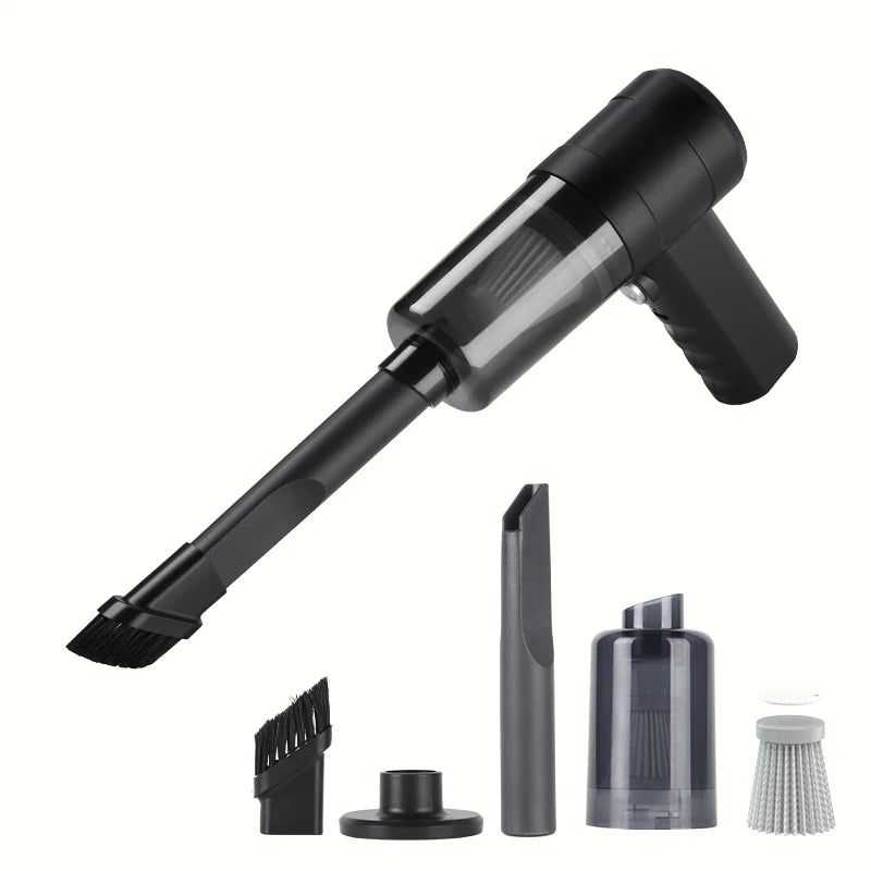 Cordless Handheld Car Vacuum Cleaner – 3000Pa Suction, USB-C Rechargeable