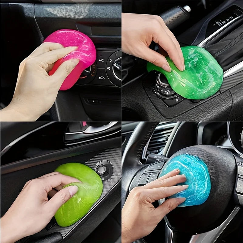 Cleaning Gel for Car Vents - Dust Remover for Hard-to-Reach Spots